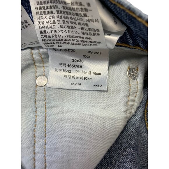 Levi's 502 Men's Distressed Jeans - Picture 3 of 8